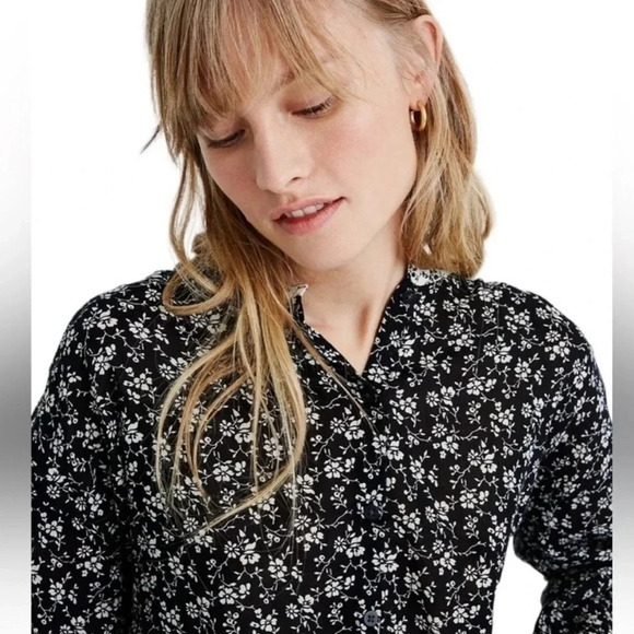 Madewell Meadow Mix Long Sleeve Floral Top - Picture 3 of 7